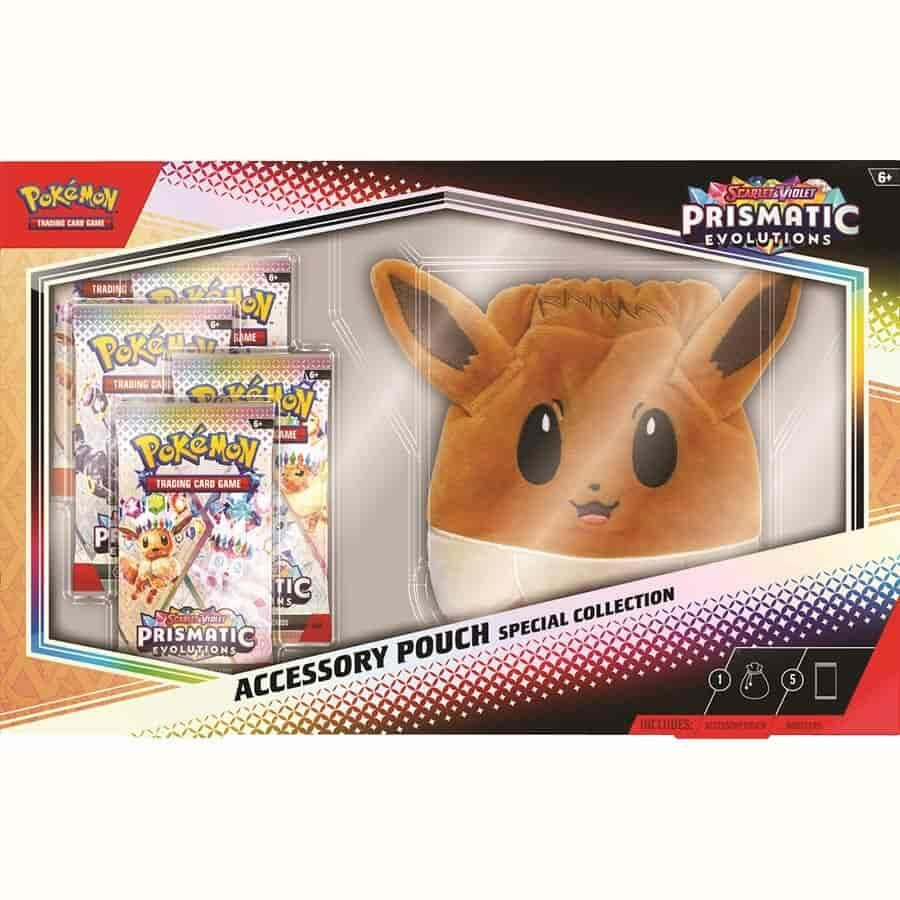 Image for Prismatic Evolutions Accessory Pouch Special Collection - Pokemon