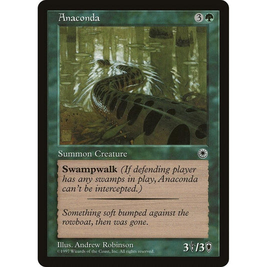 Image for Anaconda (Flavor Text) (POR) - Magic: The Gathering