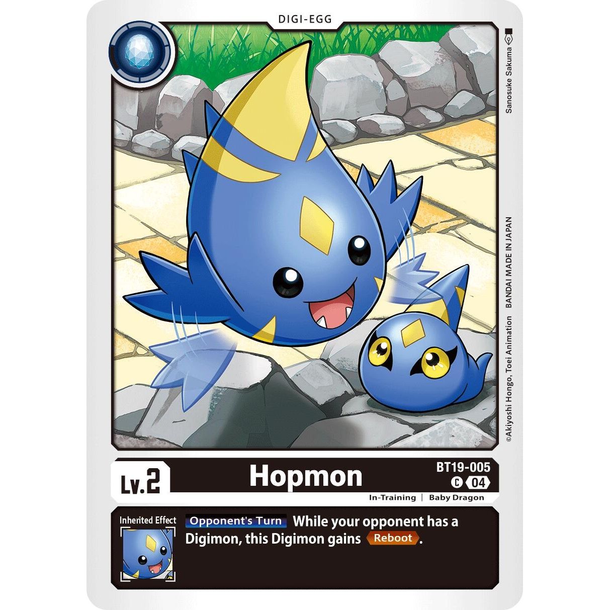 Image for Hopmon (BT19-005 C) (BT19-20) - Digimon Card Game