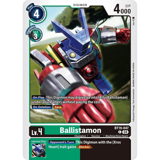 Image for Ballistamon (BT19-047 C) (BT19-20) - Digimon Card Game