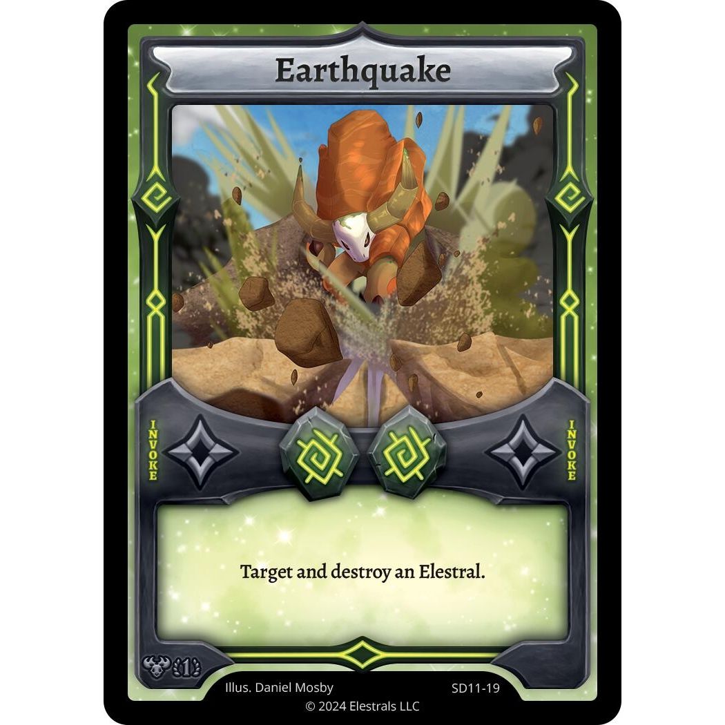 Image for Earthquake (SD11-19) (SD11) - Elestrals
