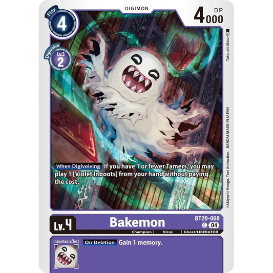 Image for Bakemon (BT20-068 C) (BT19-20) - Digimon Card Game