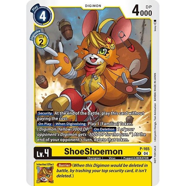 Image for ShoeShoemon (Store Tournament 2025 Vol.1 Participation Pack) (P-165 P) (D-PR) - Digimon Card Game