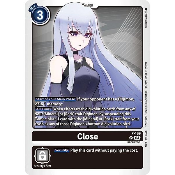 Image for Close (Store Tournament 2025 Vol.1 Participation Pack) (P-169 P) (D-PR) - Digimon Card Game