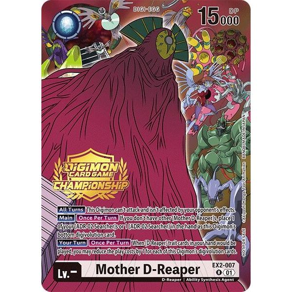 Image for Mother D-Reaper (Championship 2024 Tamers Pack) (EX2-007 R) (EX02) - Digimon Card Game
