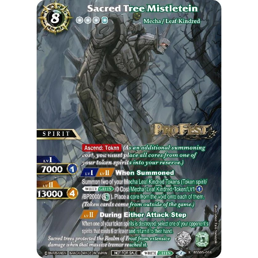 Image for Sacred Tree Mistletein (Pro Fest X Rare Special Pack Vol. 2) (BSS05-064) (BSSP) - Battle Spirits Saga