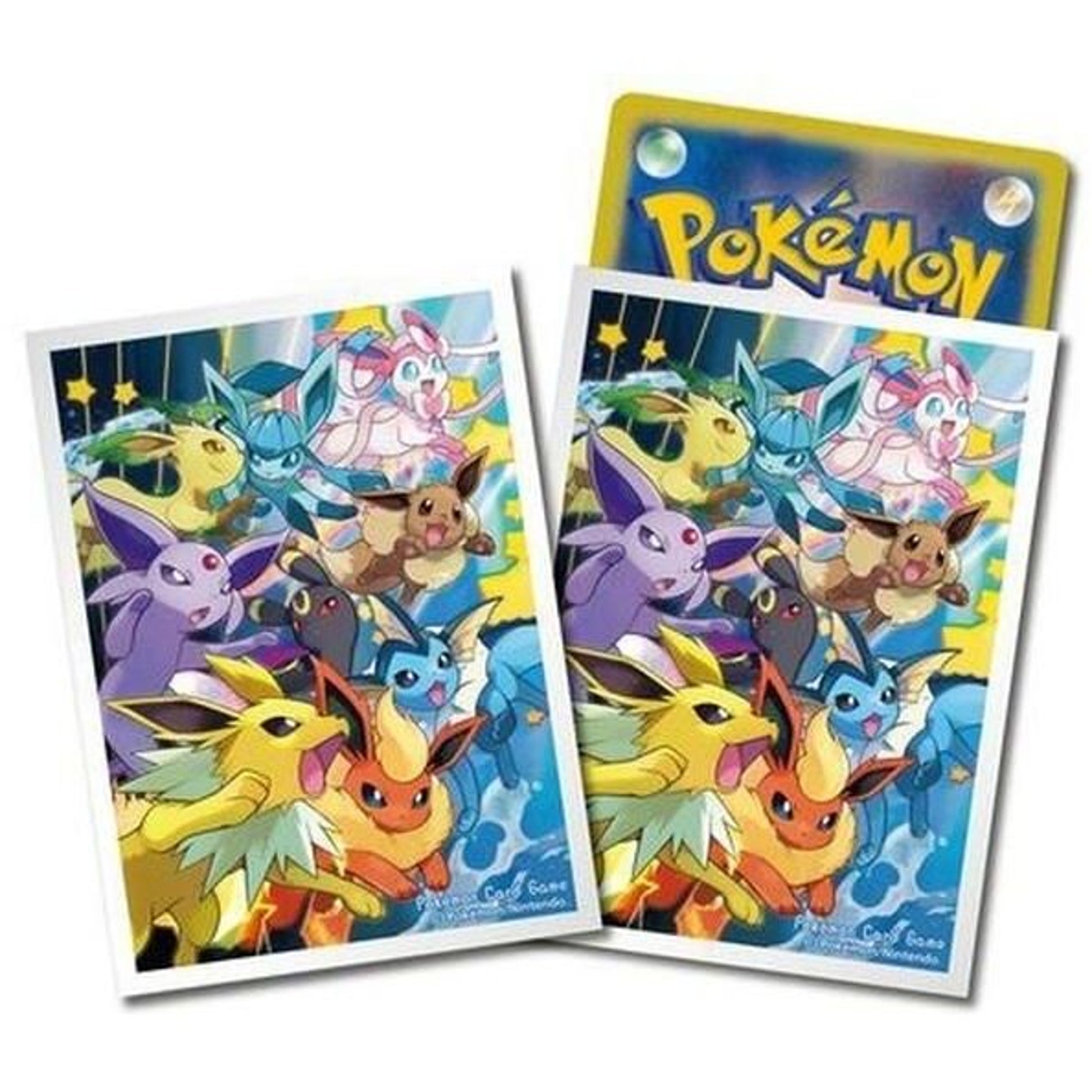Image for Pokemon TCG: Pokemon Center Japan Exclusive Card Sleeves - Eevee Dash! (Gloss Border) (64-Pack) - Card Sleeves