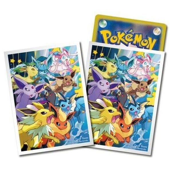 Image for Pokemon TCG: Pokemon Center Japan Exclusive Card Sleeves - Eevee Dash! (Gloss Border) (64-Pack) - Card Sleeves