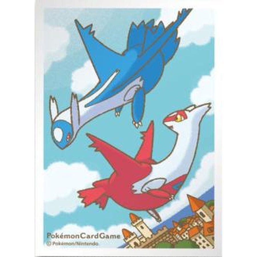 Image for Pokemon TCG: Pokemon Center Japan Exclusive Card Sleeves Latias and Latios Ver.1 -  (64-Pack) - Card Sleeves