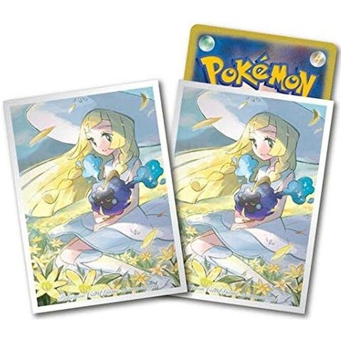 Image for Pokemon TCG: Pokemon Center Japan Exclusive Card Sleeves Lillie & Cosmog -  (64-Pack) - Card Sleeves