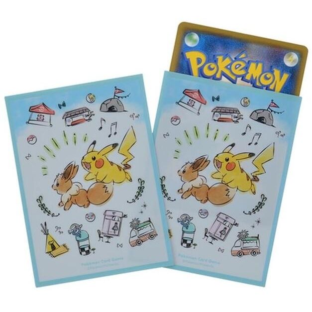 Image for Pokemon TCG: Pokemon Center Japan Exclusive Card Sleeves - Pokemon World Market (64-Pack) - Card Sleeves
