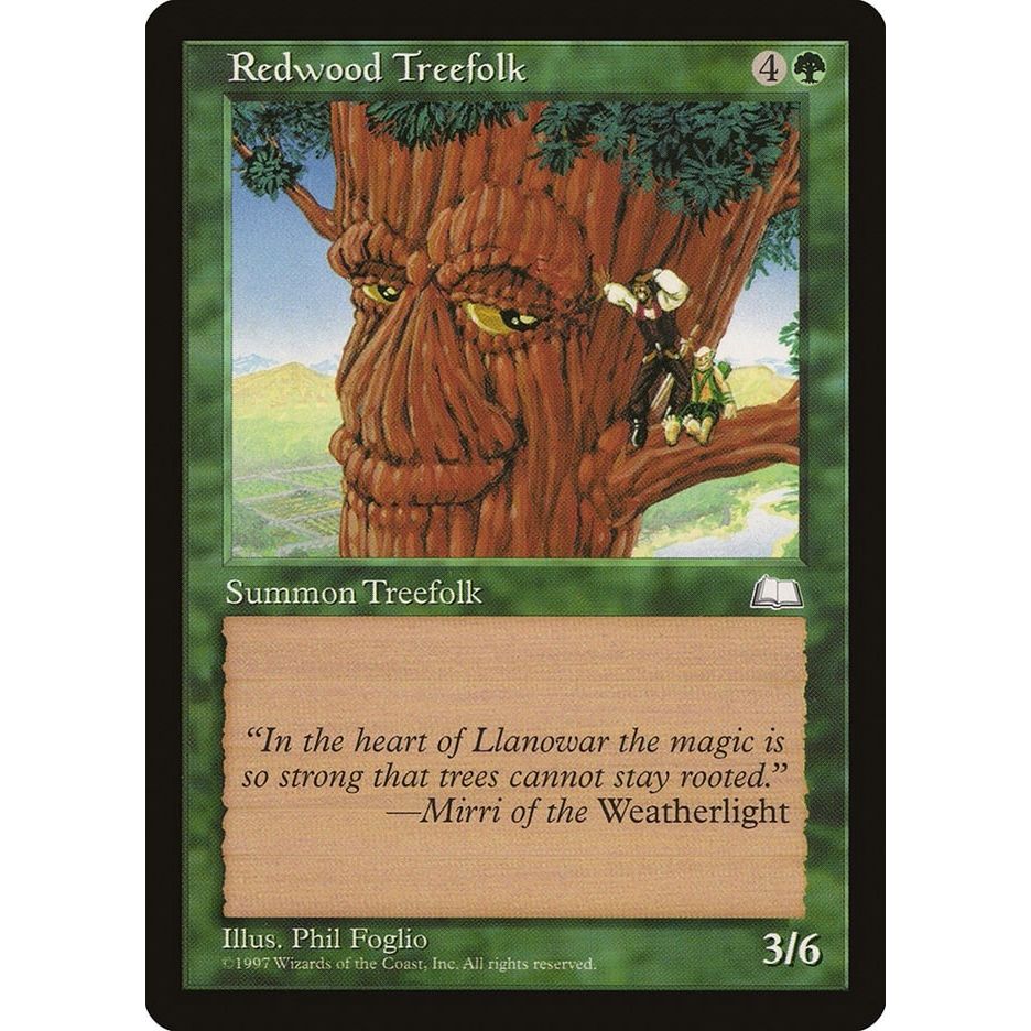 Image for Redwood Treefolk (WTH) - Magic: The Gathering