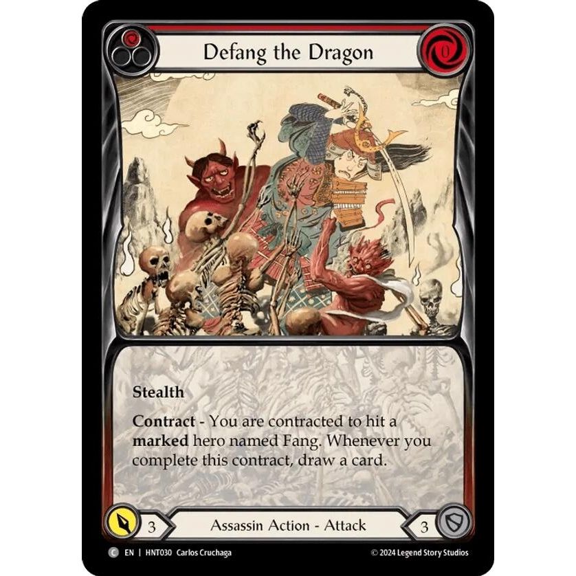 Image for Defang the Dragon (HNT030) - Flesh and Blood TCG