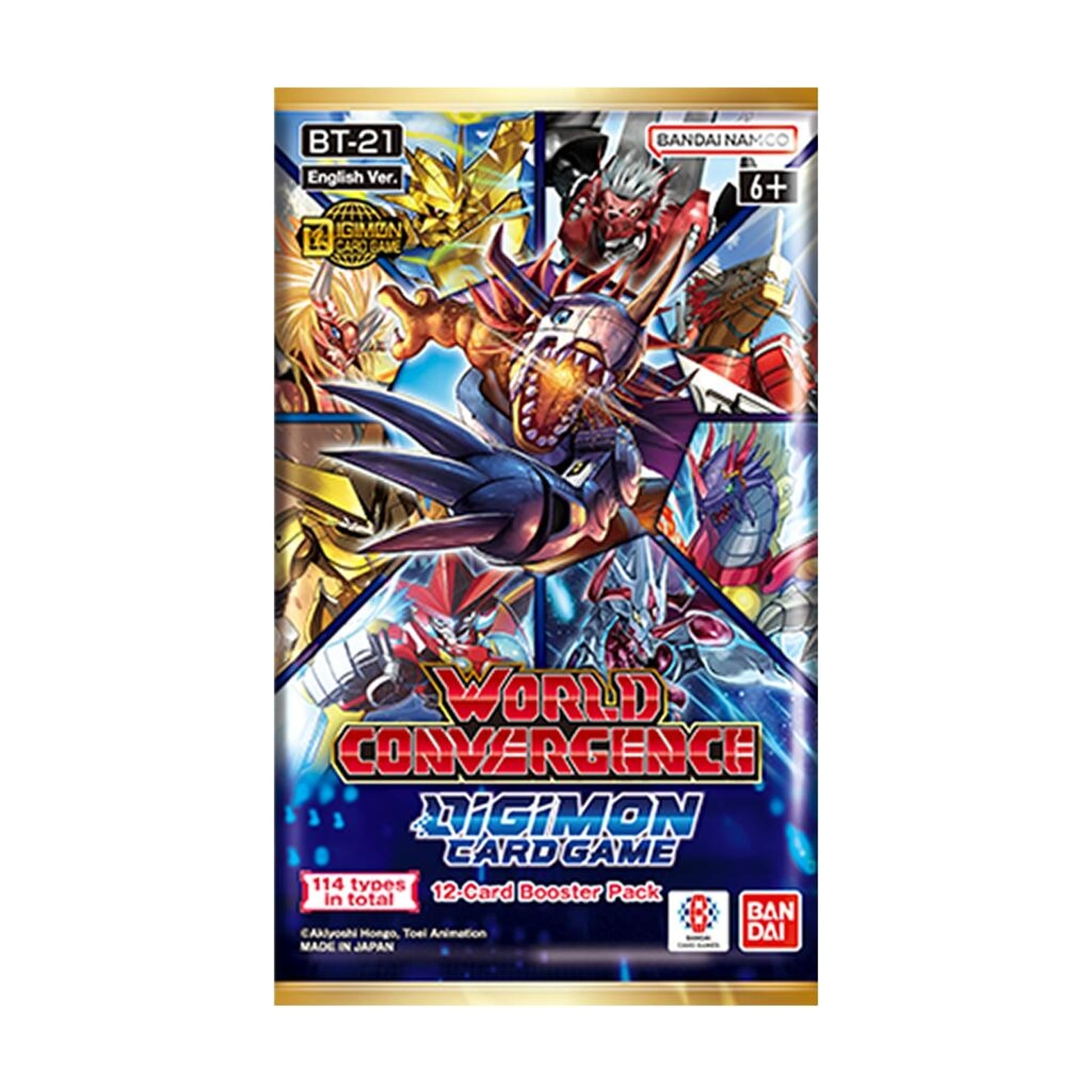 Image for World Convergence Booster Pack - Digimon Card Game