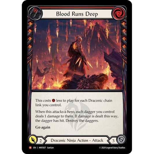 Image for Blood Runs Deep (HNT057) - Flesh and Blood TCG