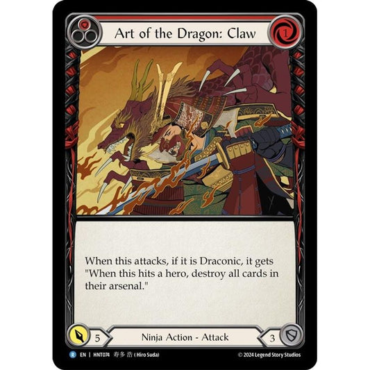 Image for Art of the Dragon: Claw (HNT074) - Flesh and Blood TCG