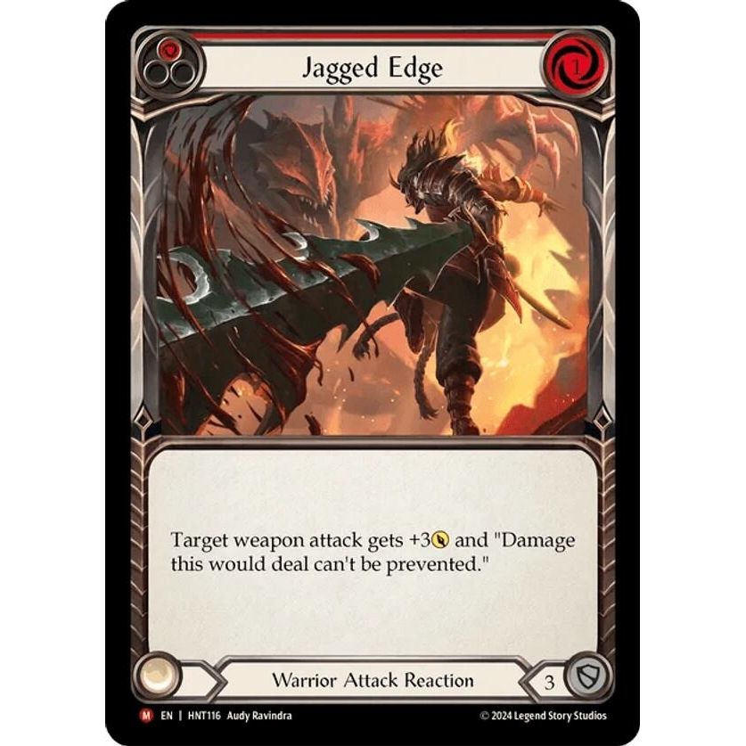 Image for Jagged Edge (HNT116) - Flesh and Blood TCG