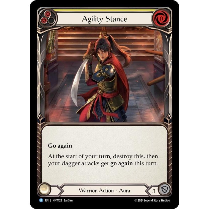 Image for Agility Stance (HNT125) - Flesh and Blood TCG
