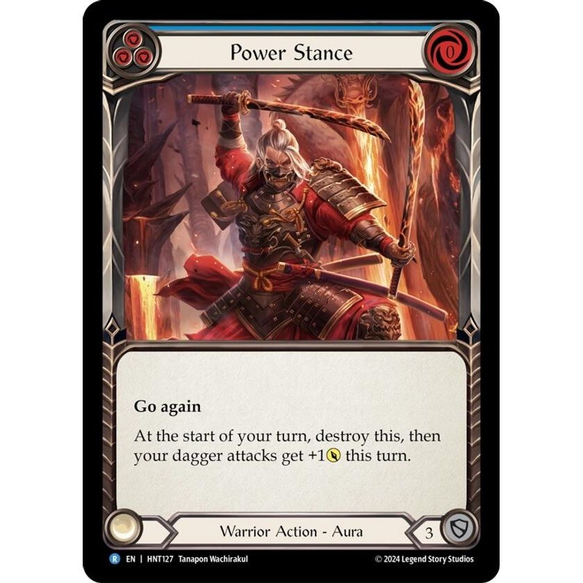 Image for Power Stance (HNT127) - Flesh and Blood TCG
