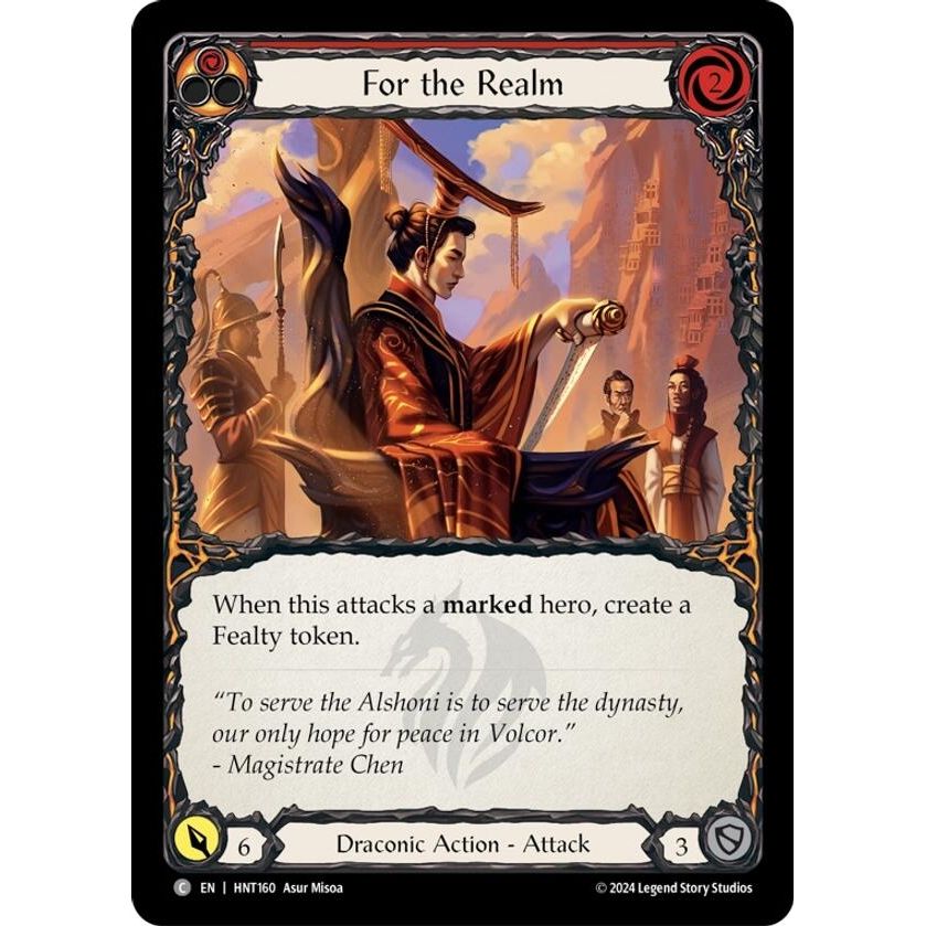 Image for For the Realm (HNT160) - Flesh and Blood TCG