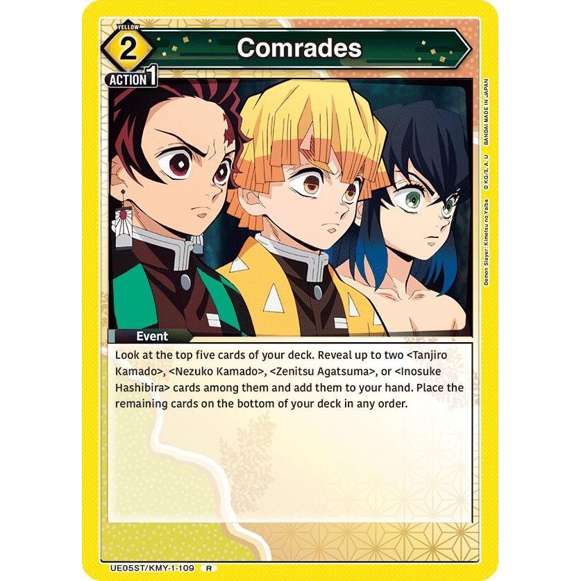 Image for Comrades (UE05ST/KMY-1-109) (UE05ST) - Union Arena