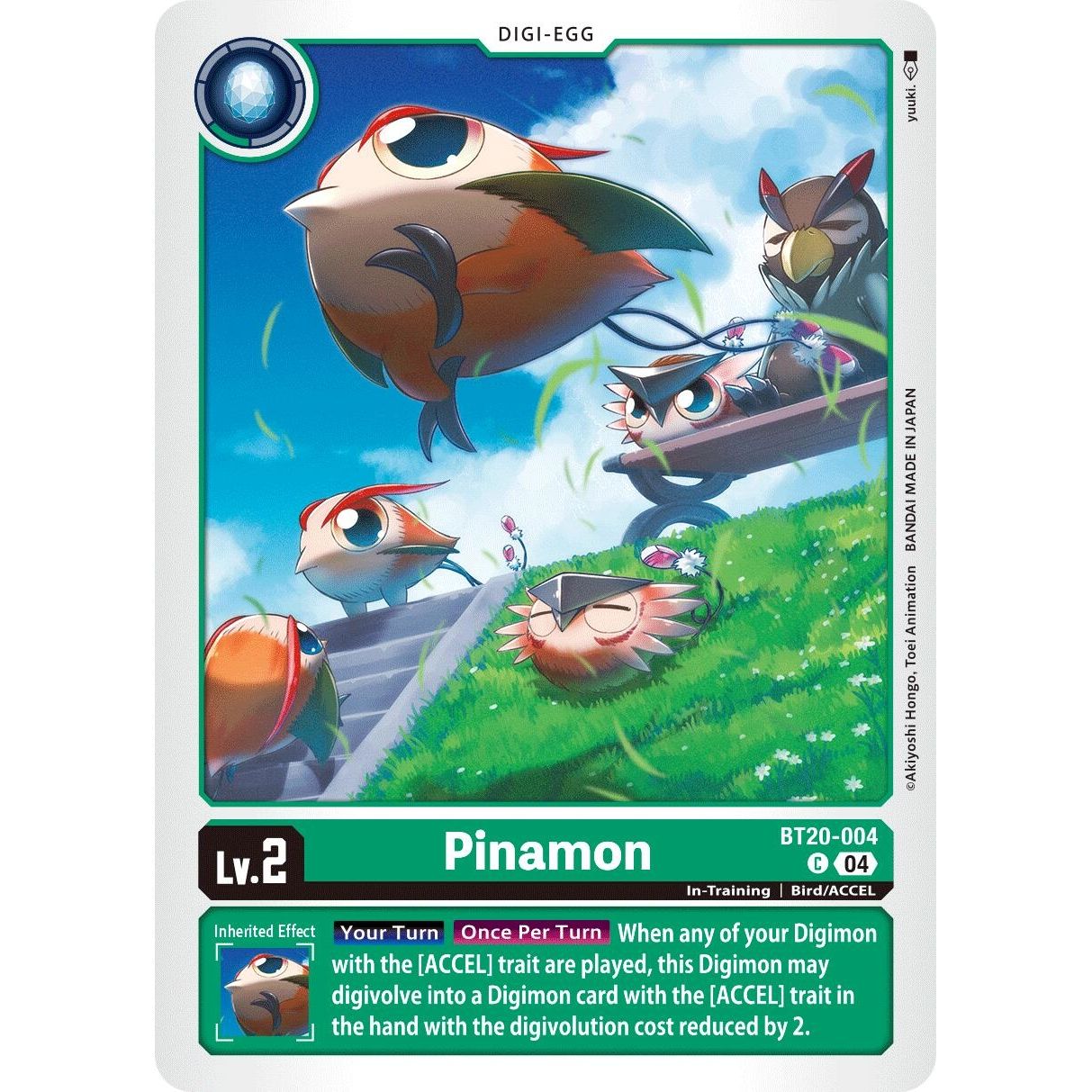 Image for Pinamon (BT20-004 C) (BT19-20) - Digimon Card Game