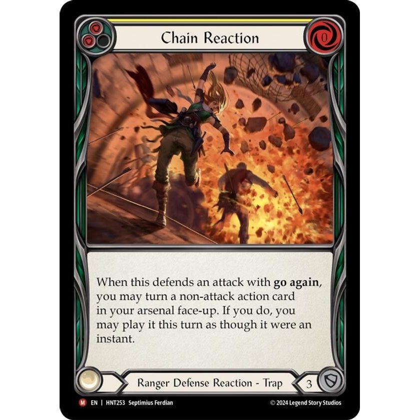 Image for Chain Reaction (HNT253) - Flesh and Blood TCG