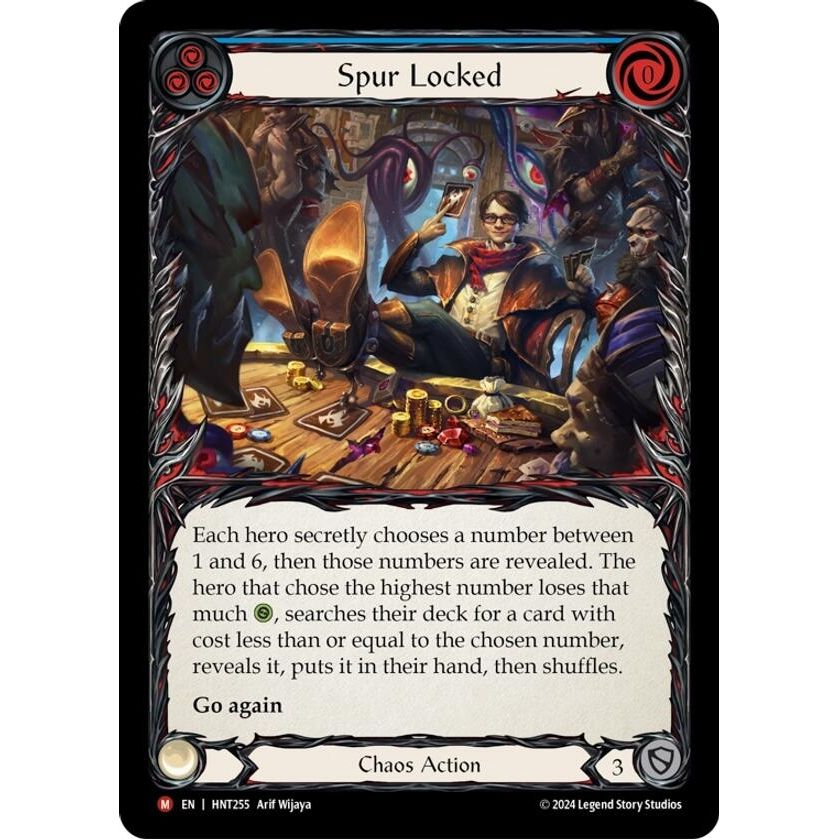 Image for Spur Locked (HNT255) - Flesh and Blood TCG