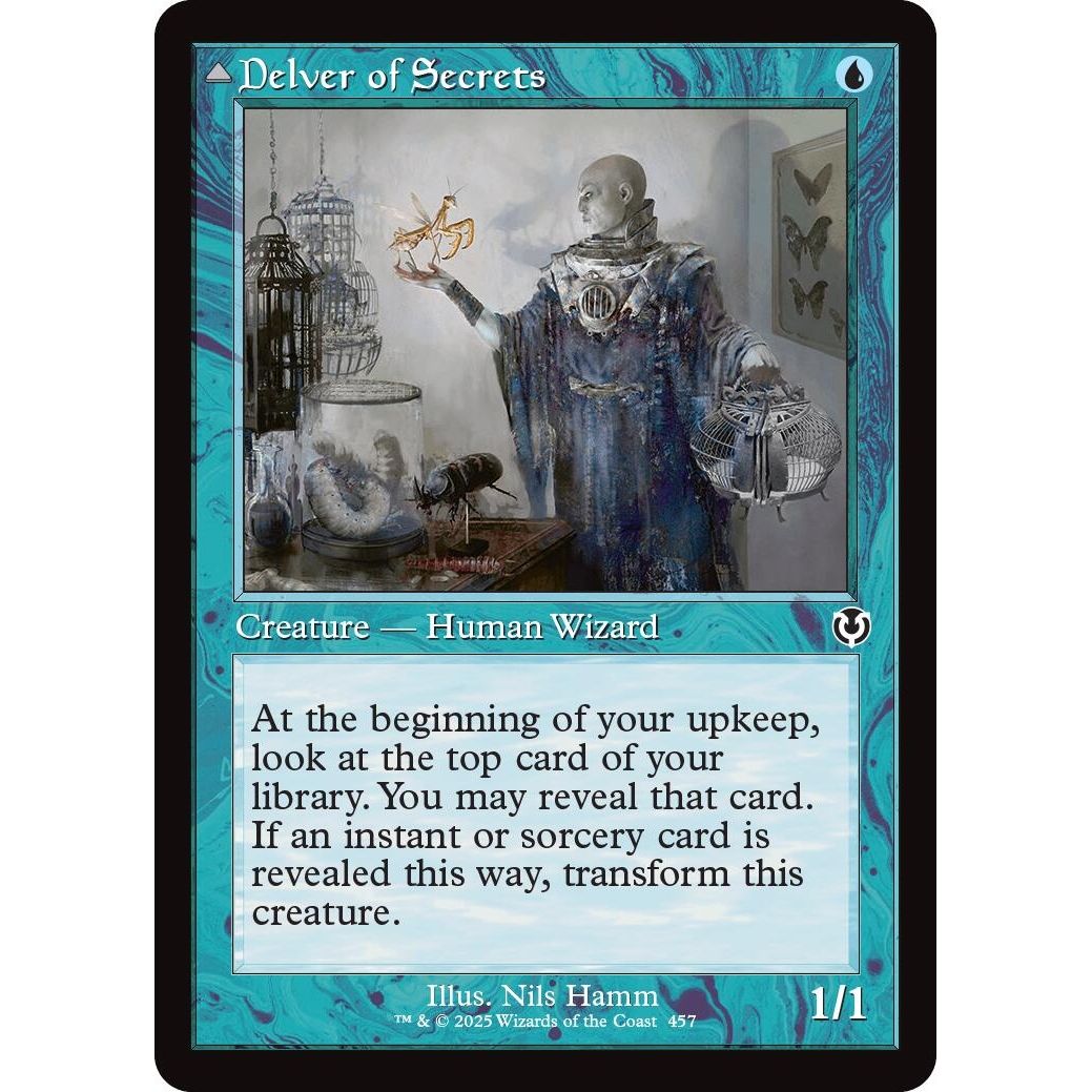 Image for Delver of Secrets (Retro Frame) (457) (INR) - Magic: The Gathering