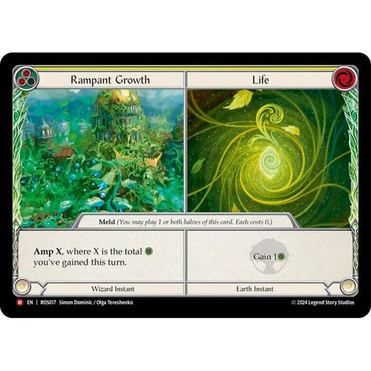 Image for Rampant Growth // Life - LGS341 (LGS341) (PR) - Flesh and Blood TCG