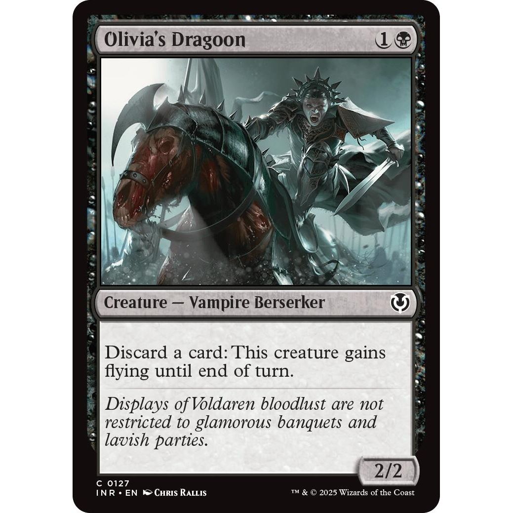 Image for Olivia's Dragoon (127) (INR) - Magic: The Gathering