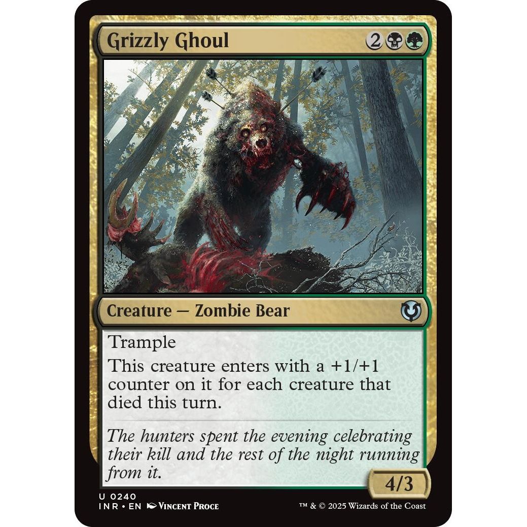 Image for Grizzly Ghoul (240) (INR) - Magic: The Gathering