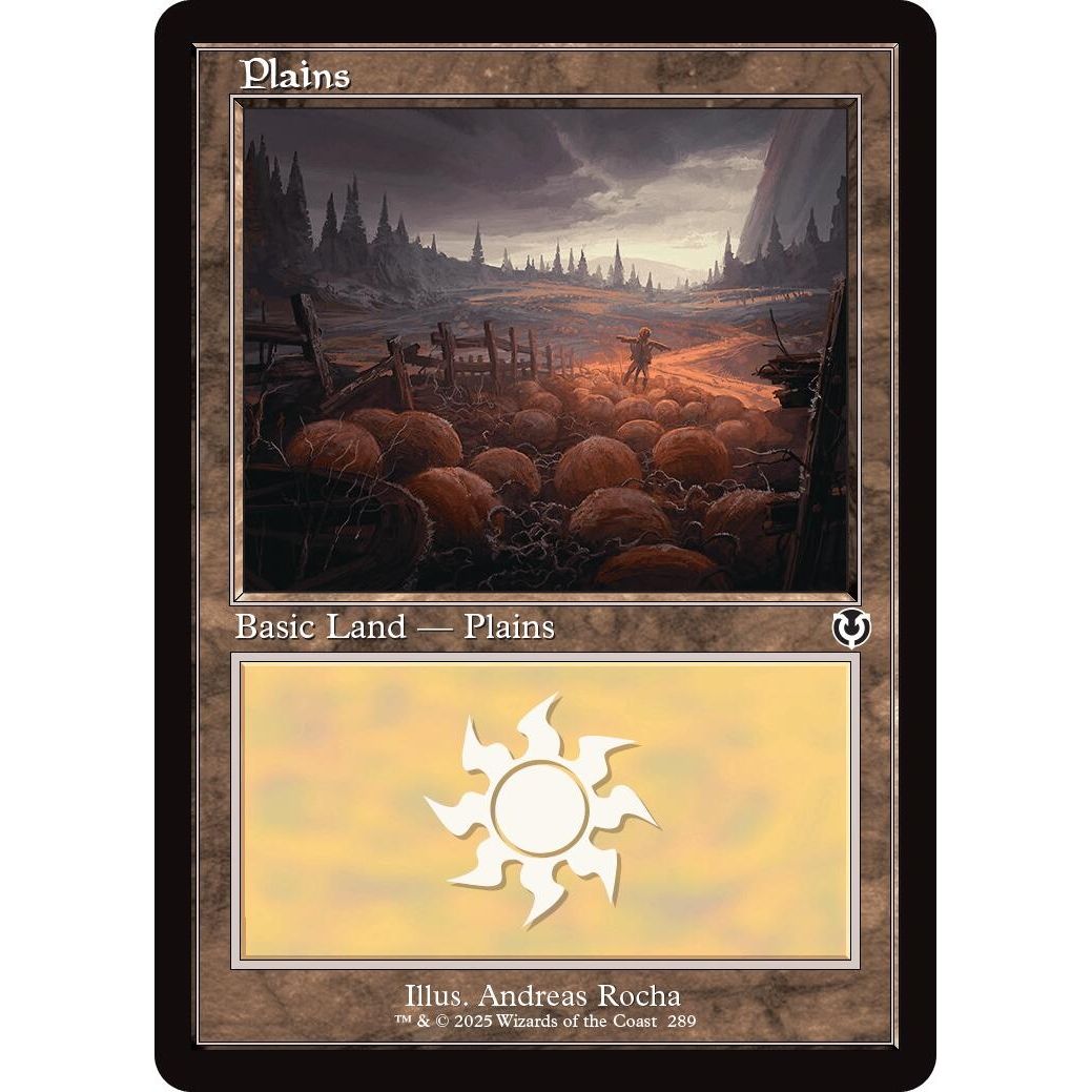 Image for Plains (289) (Retro Frame) (289) (INR) - Magic: The Gathering