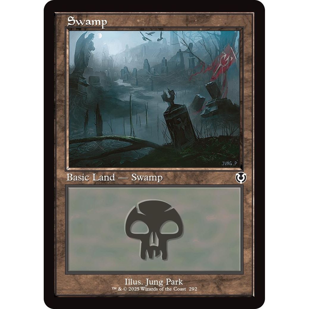 Image for Swamp (292) (Retro Frame) (292) (INR) - Magic: The Gathering