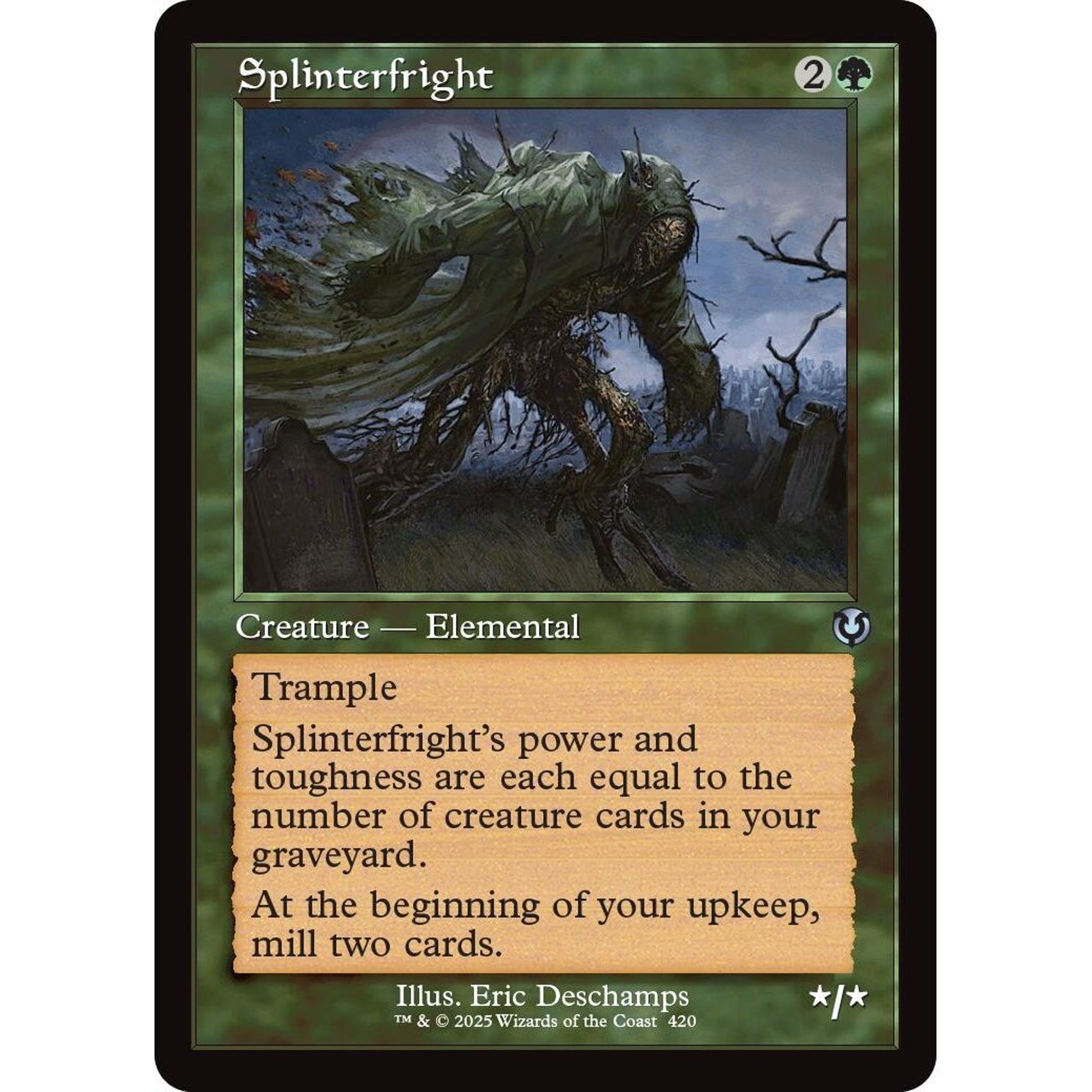 Image for Splinterfright (Retro Frame) (420) (INR) - Magic: The Gathering
