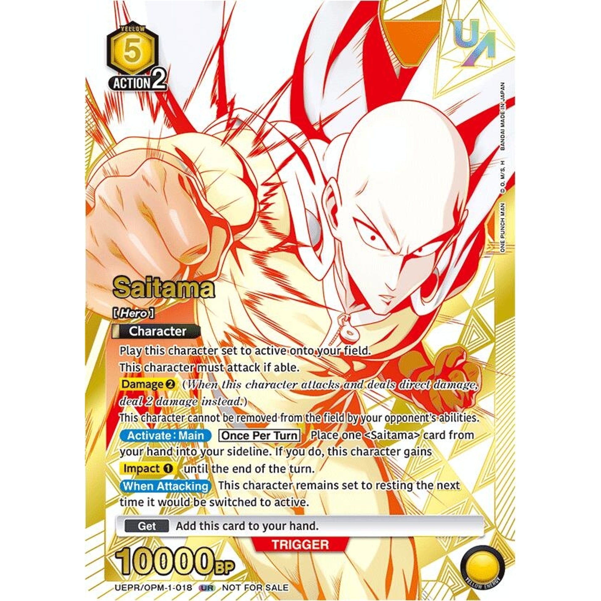 Image for Saitama (018) (UEPR/OPM-1-018) (UEPR) - Union Arena