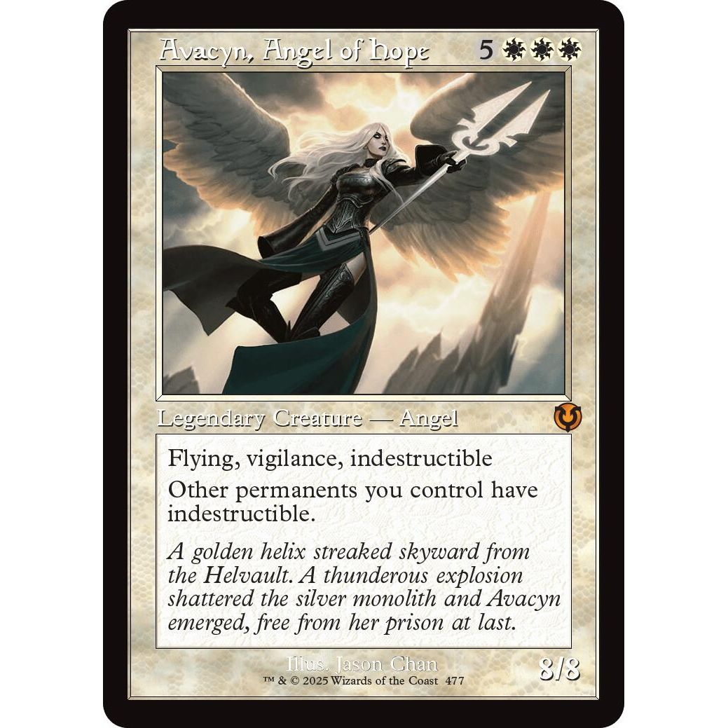 Image for Avacyn, Angel of Hope (Retro Frame) (477) (INR) - Magic: The Gathering