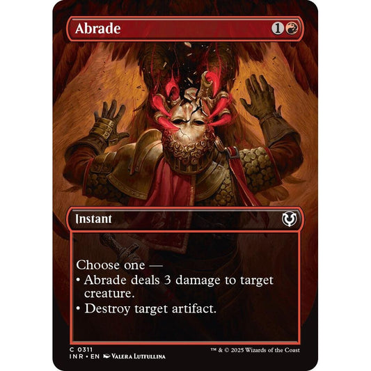 Image for Abrade (Borderless) (311) (INR) - Magic: The Gathering