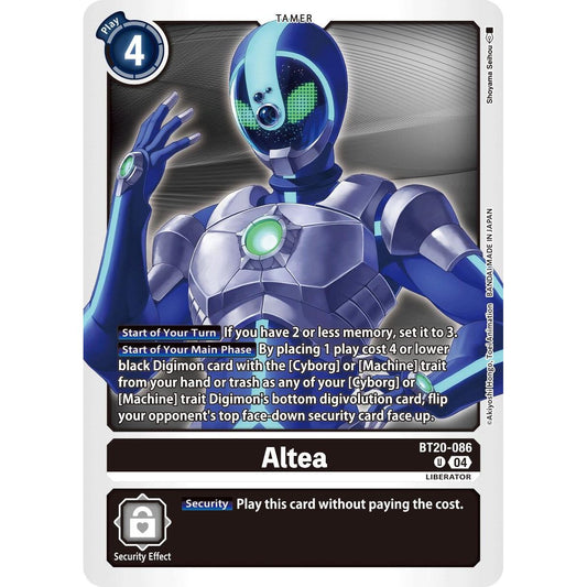 Image for Altea (BT20-086 U) (BT19-20) - Digimon Card Game