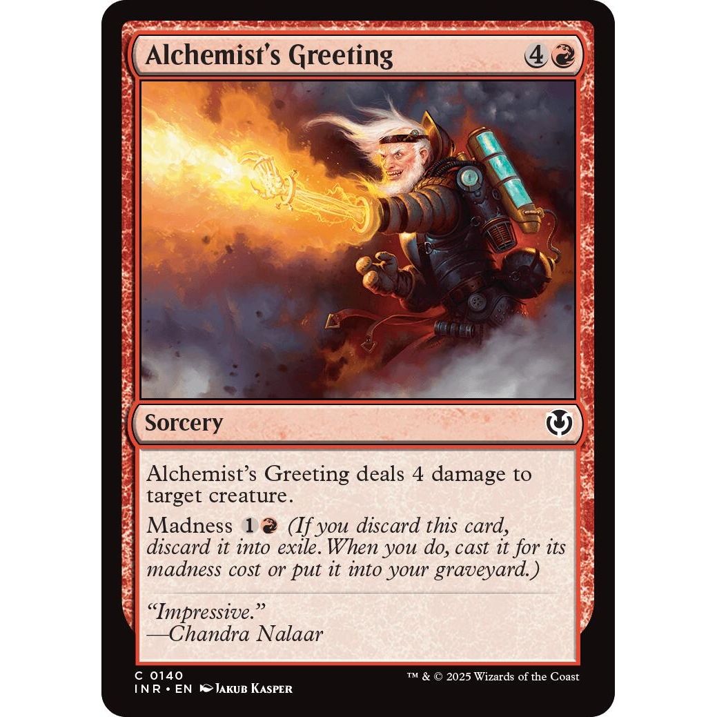 Image for Alchemist's Greeting (140) (INR) - Magic: The Gathering