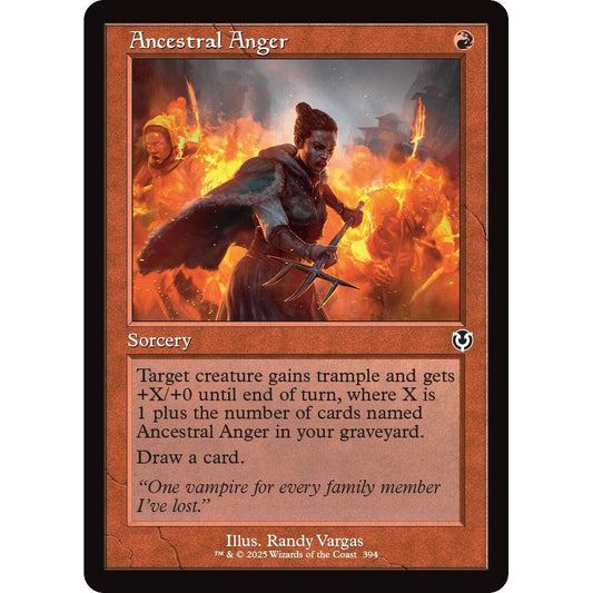 Image for Ancestral Anger (Retro Frame) (394) (INR) - Magic: The Gathering