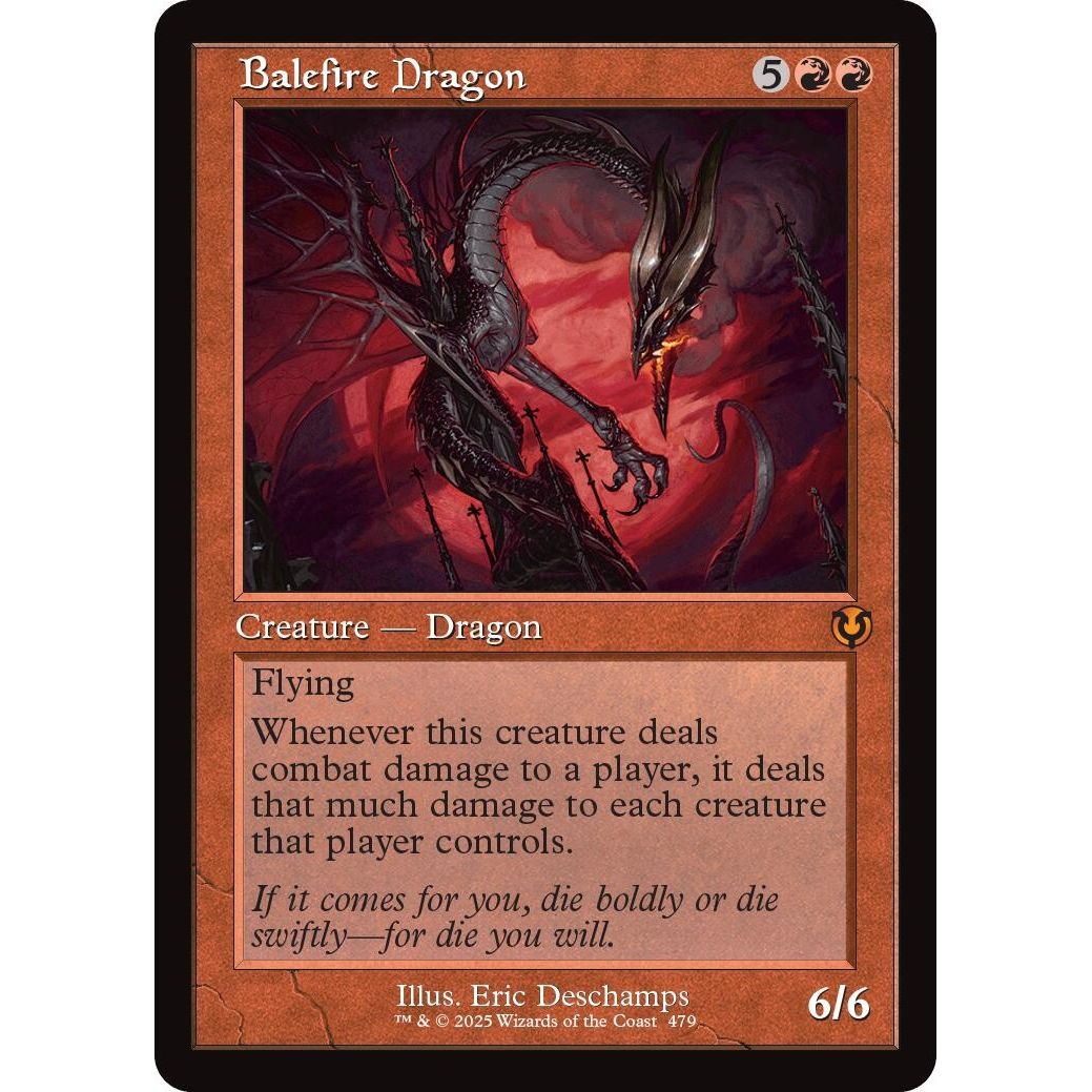 Image for Balefire Dragon (Retro Frame) (479) (INR) - Magic: The Gathering