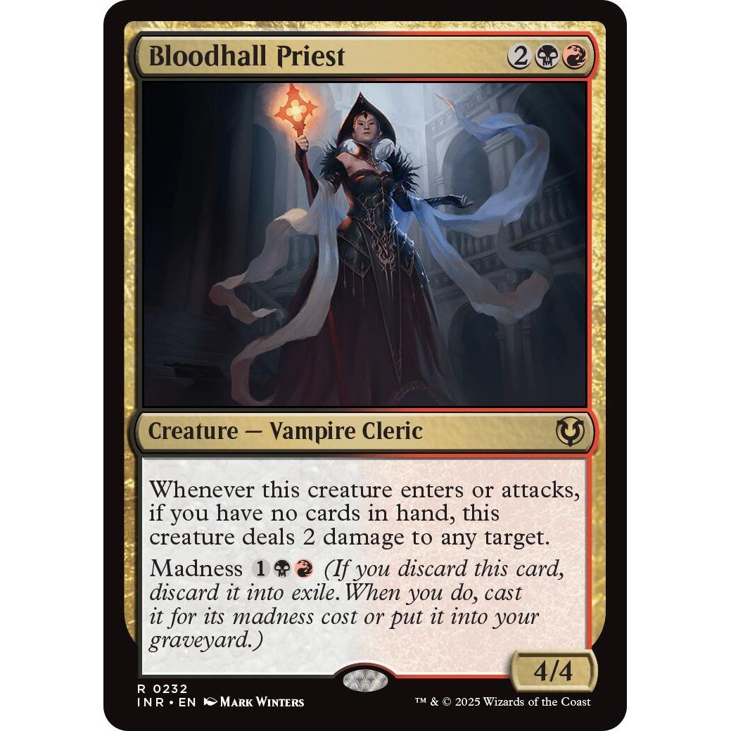 Image for Bloodhall Priest (232) (INR) - Magic: The Gathering