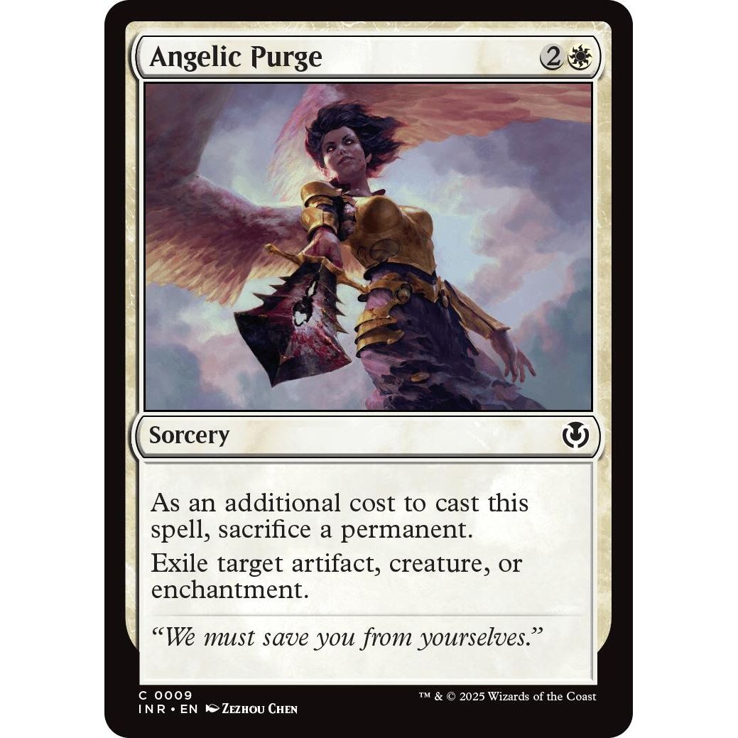 Image for Angelic Purge (9) (INR) - Magic: The Gathering
