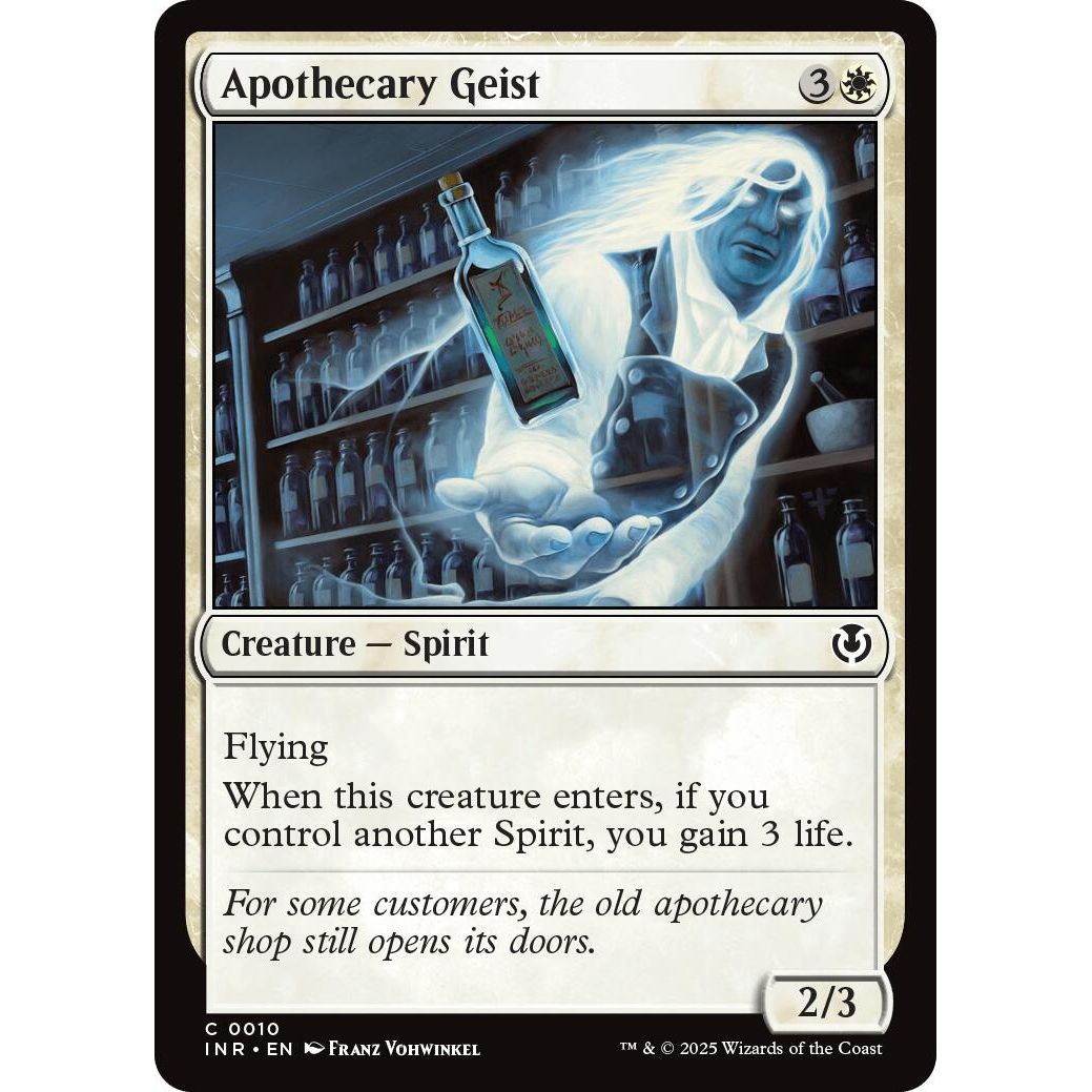 Image for Apothecary Geist (10) (INR) - Magic: The Gathering