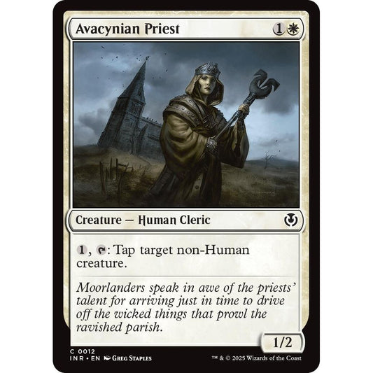 Image for Avacynian Priest (12) (INR) - Magic: The Gathering