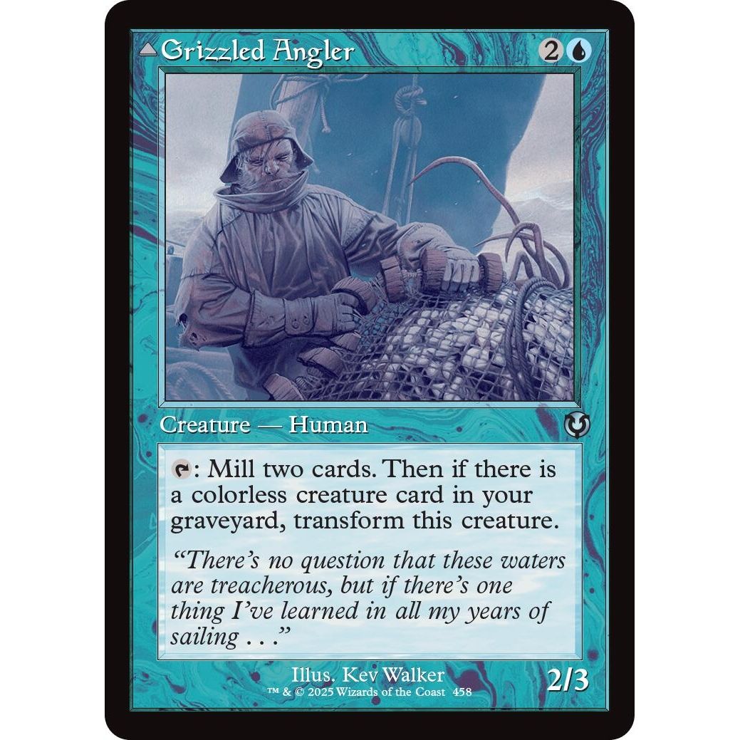 Image for Grizzled Angler (Retro Frame) (458) (INR) - Magic: The Gathering