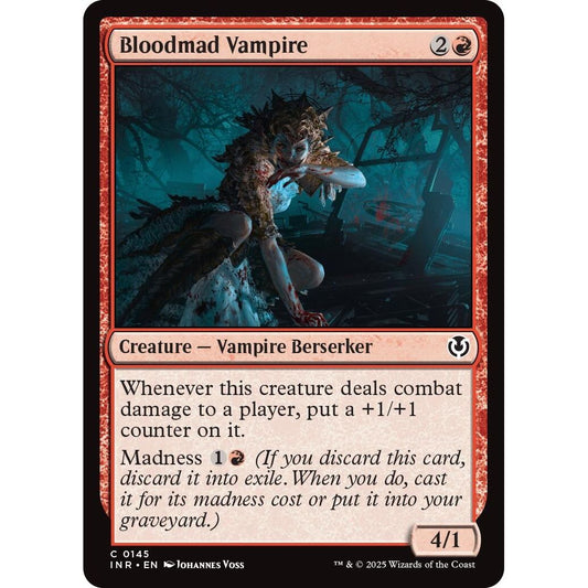 Image for Bloodmad Vampire (145) (INR) - Magic: The Gathering