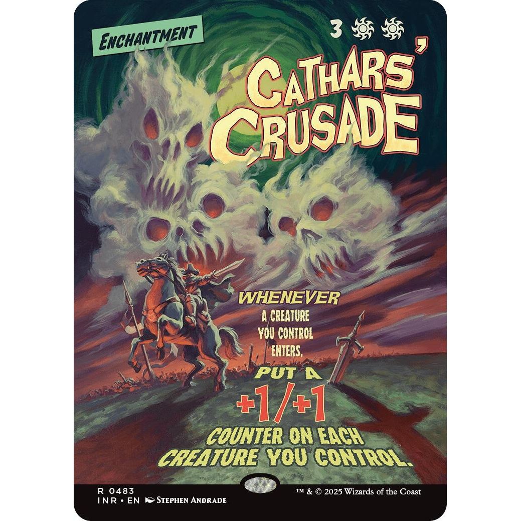 Image for Cathars' Crusade (Showcase) (483) (INR) - Magic: The Gathering