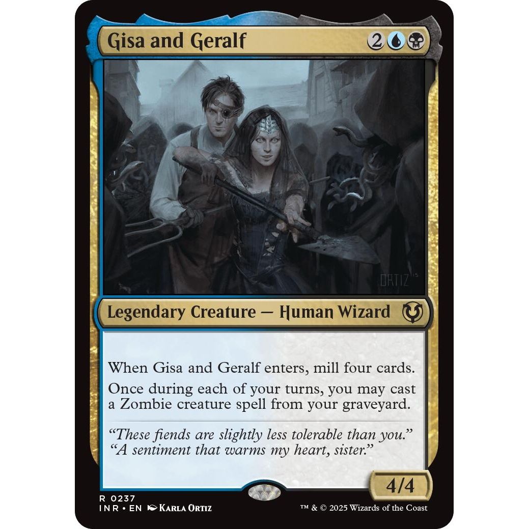 Image for Gisa and Geralf (237) (INR) - Magic: The Gathering